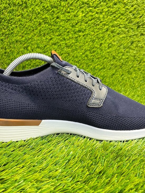Wolf & Shepherd Swiftknit Mens Size 8 Navy Blue Casual Classic Knit Derby Shoes main image 4